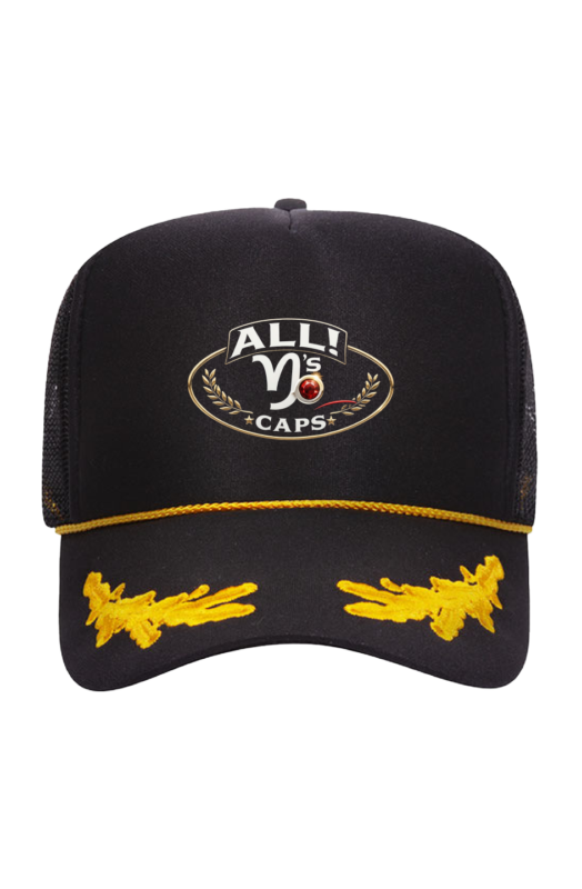 ALL CAPS Crown Trucker Hat