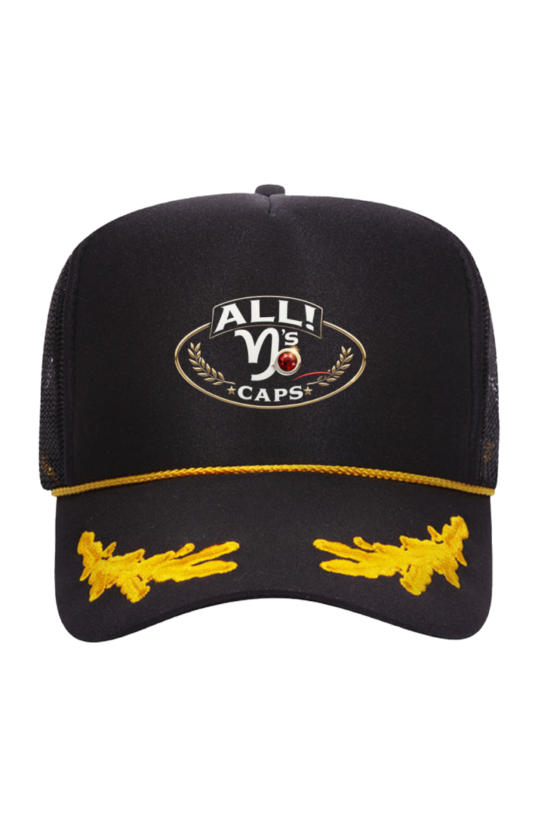 ALL CAPS Crown Trucker Hat